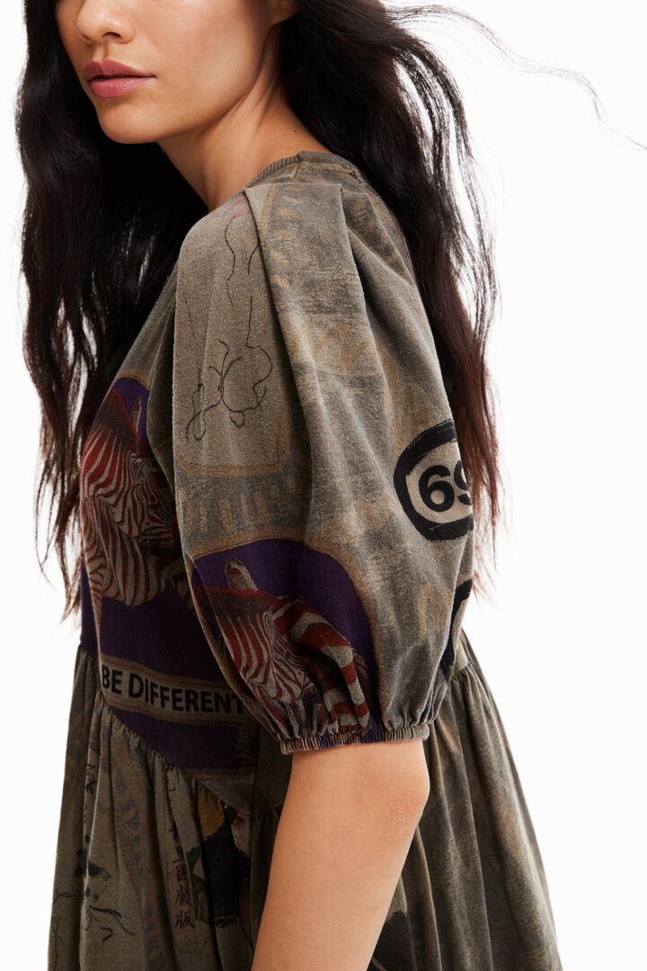 Short boho dress | Desigual