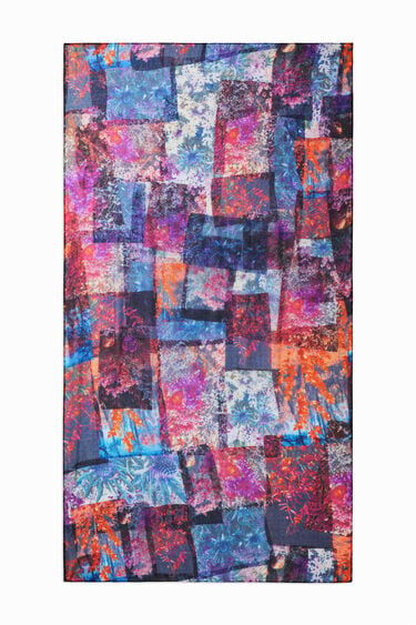 Foulard patchwork léger | Desigual