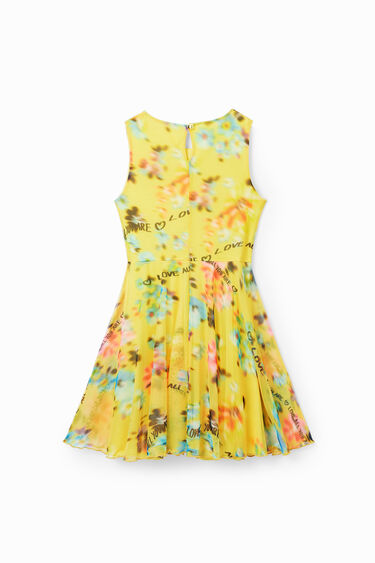 Sleeveless out-of-focus dress | Desigual