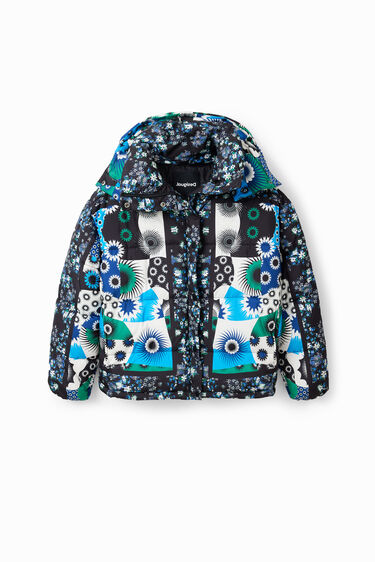 Padded patchwork jacket | Desigual