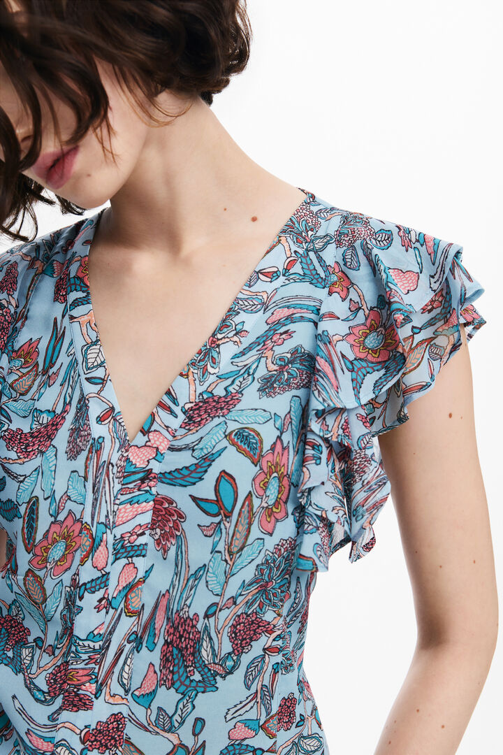 Blusa estampado flores | Desigual