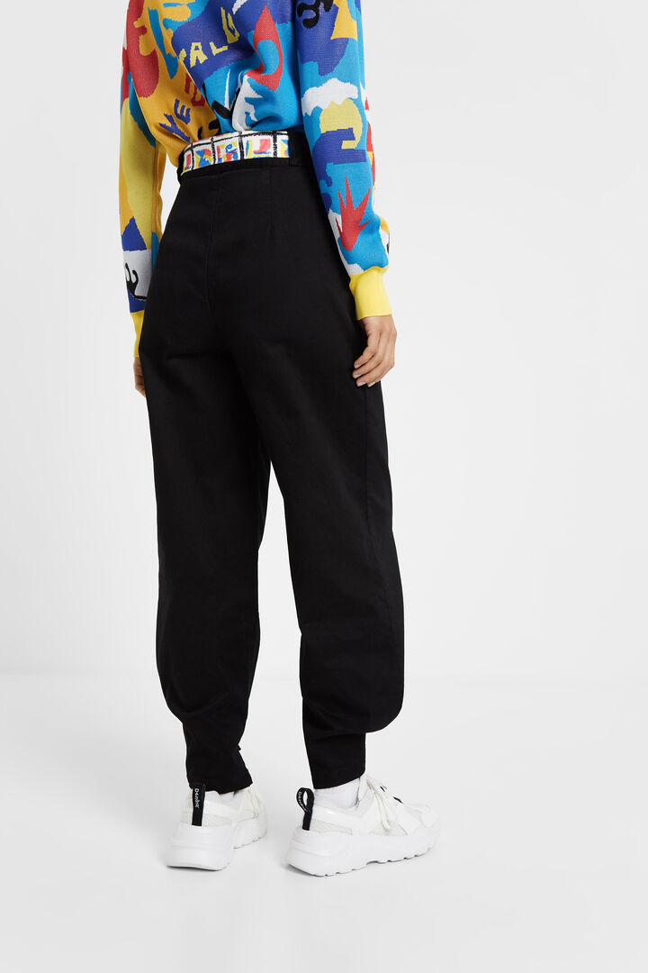 Baggy trousers belt fastener | Desigual