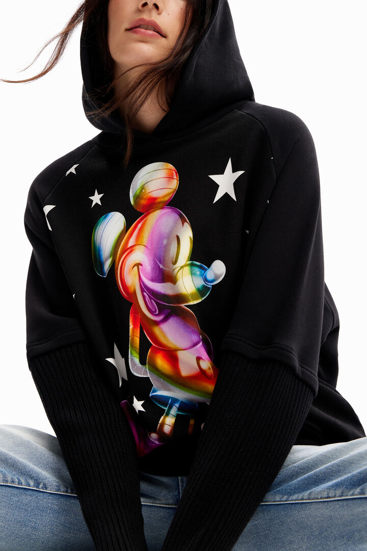 Sudadera oversize Mickey Mouse | Desigual