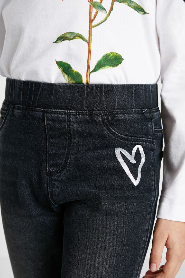 Jeans-Leggings im Slim Fit | Desigual