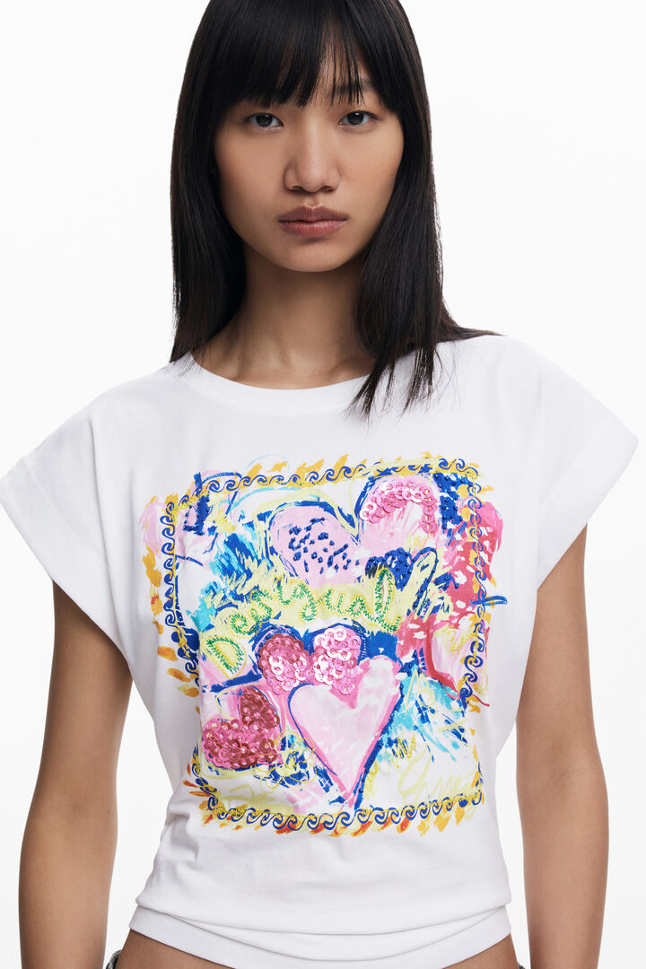 Camiseta cuadrado Art | Desigual