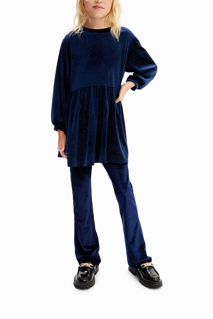 Velvet sheen dress | Desigual