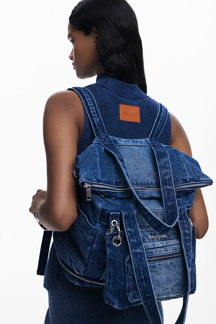 Large multiposition Voyager backpack | Desigual