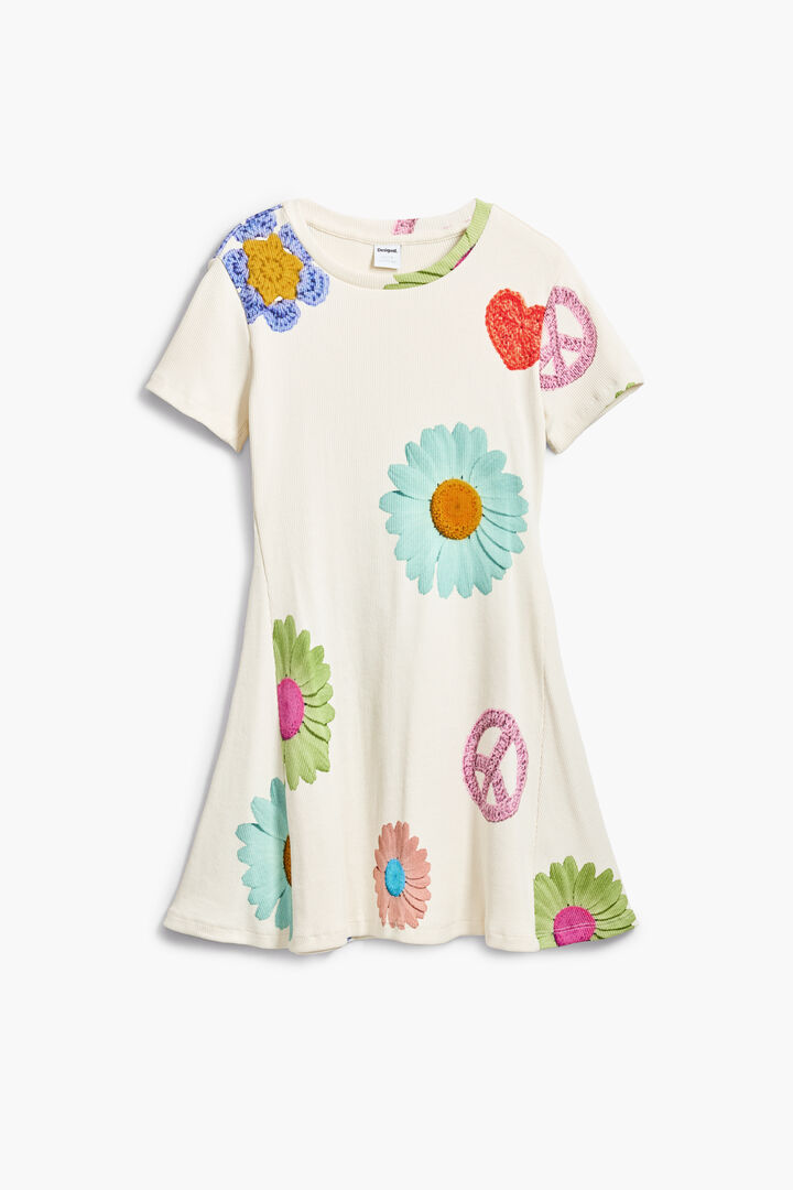 Vestido corto estampado | Desigual