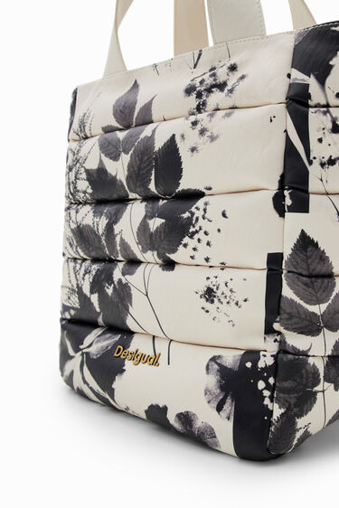 Midsize leaf tote bag | Desigual