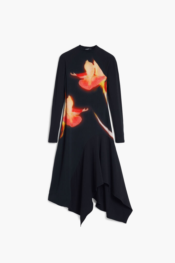非対称フィットドレス | Desigual