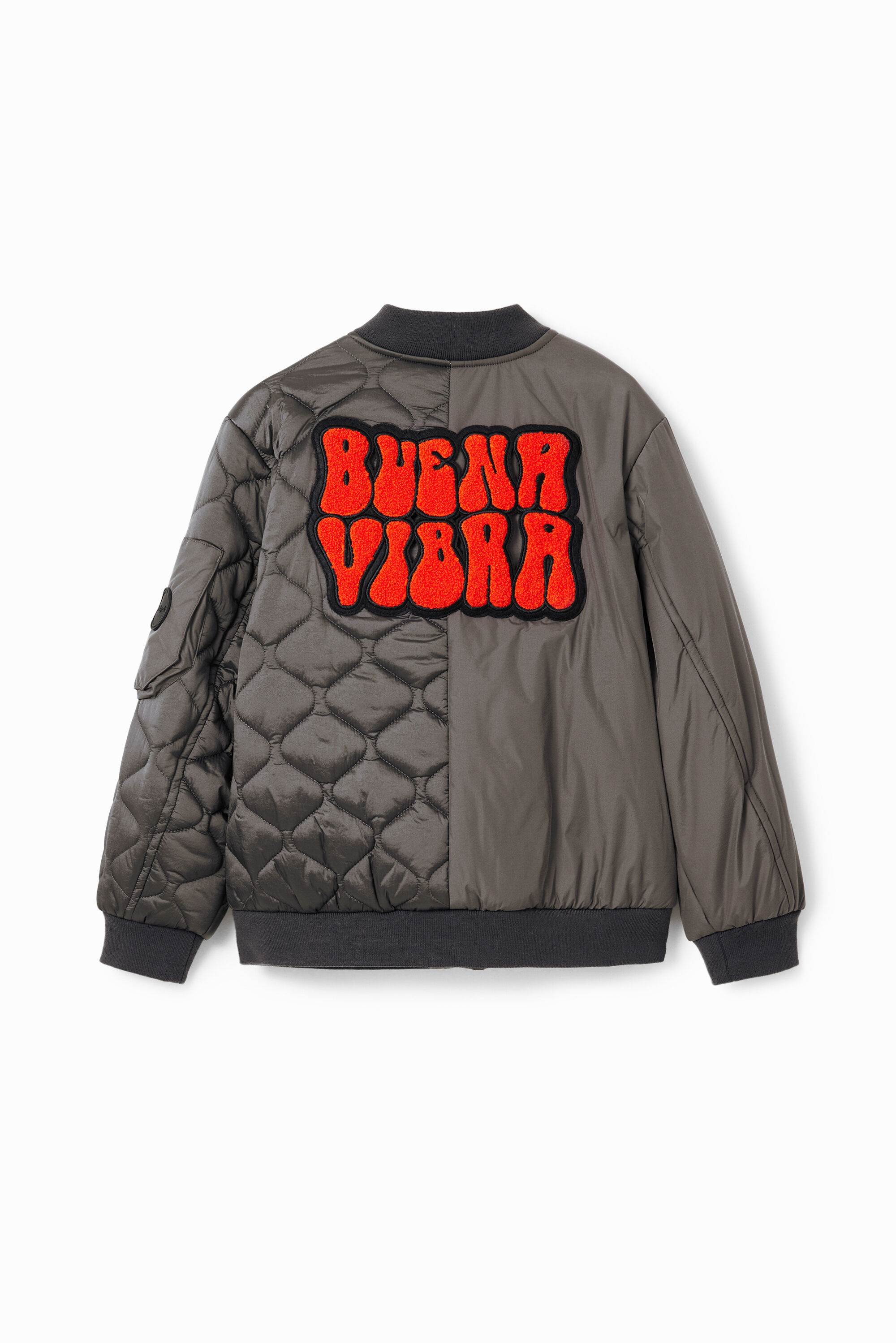 Boys Quilted patch jacket I Desigual