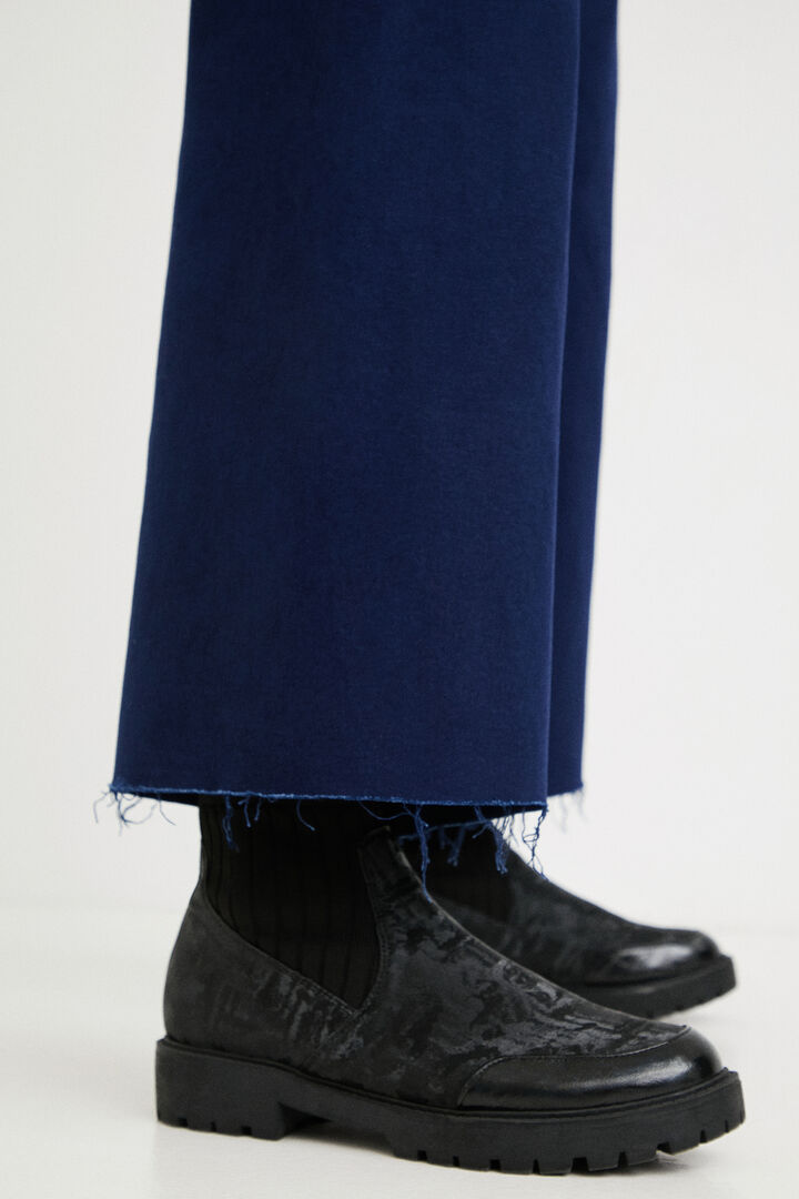Jupe-culotte courte en jean | Desigual