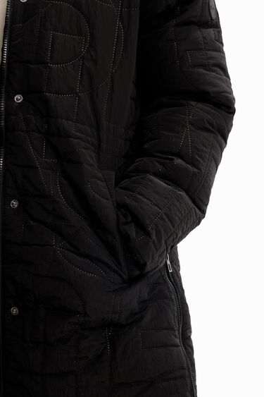 Padded zips coat | Desigual