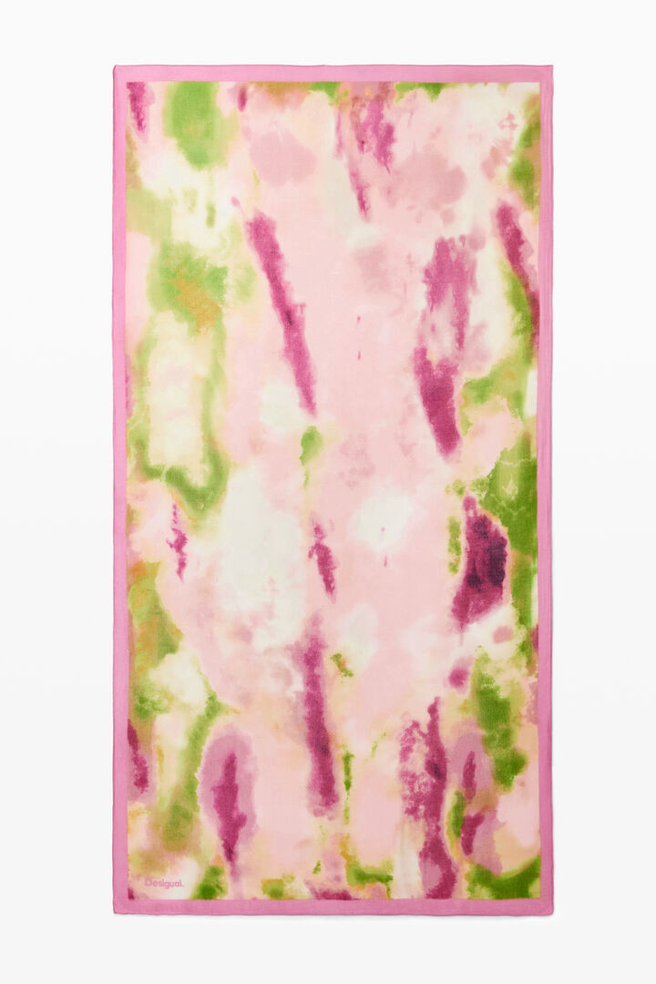 Foulard rectangular acuarela | Desigual