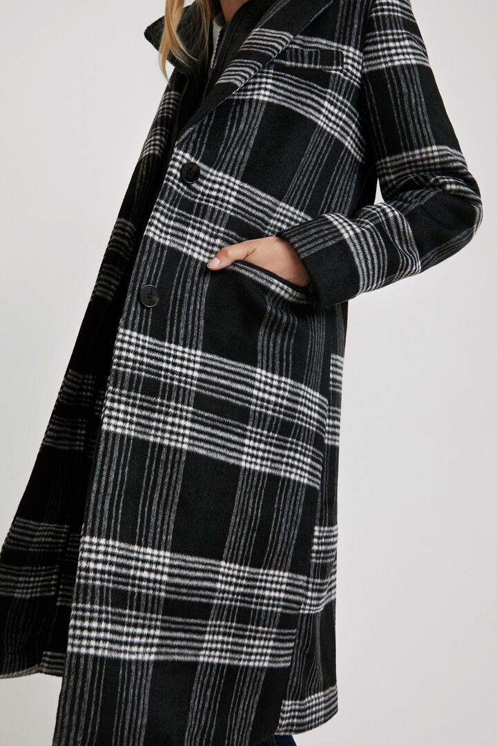 Long coat padded inner lining | Desigual