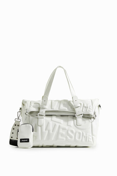 "Life is awesome" bag | Desigual