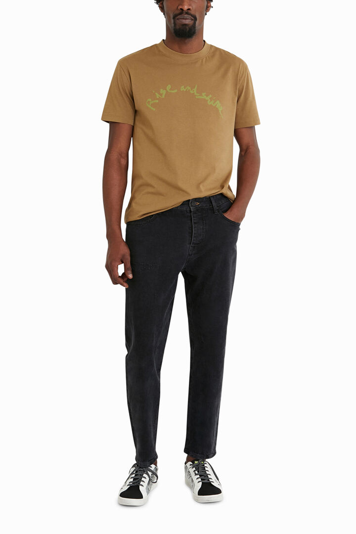 Jeans dritti scuri | Desigual