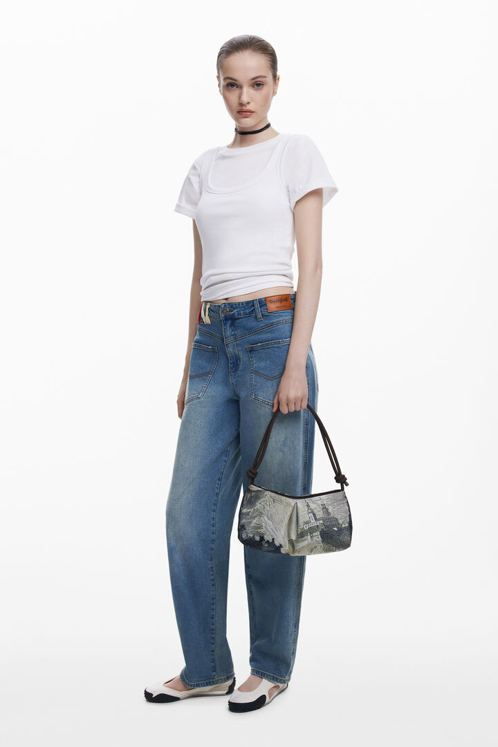 Bag designed by Mr. Christian Lacroix | Desigual