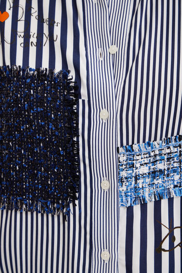 Camisa pegats tweed | Desigual