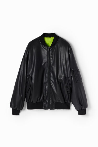 Jaqueta bomber reversible María Escoté | Desigual