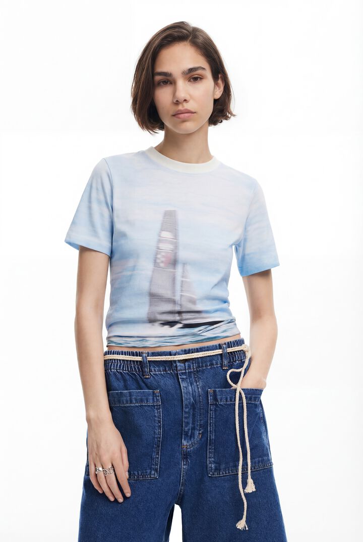 American Magic Sailboat T-shirt