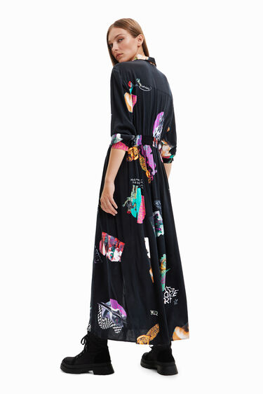 Robe chemise midi | Desigual