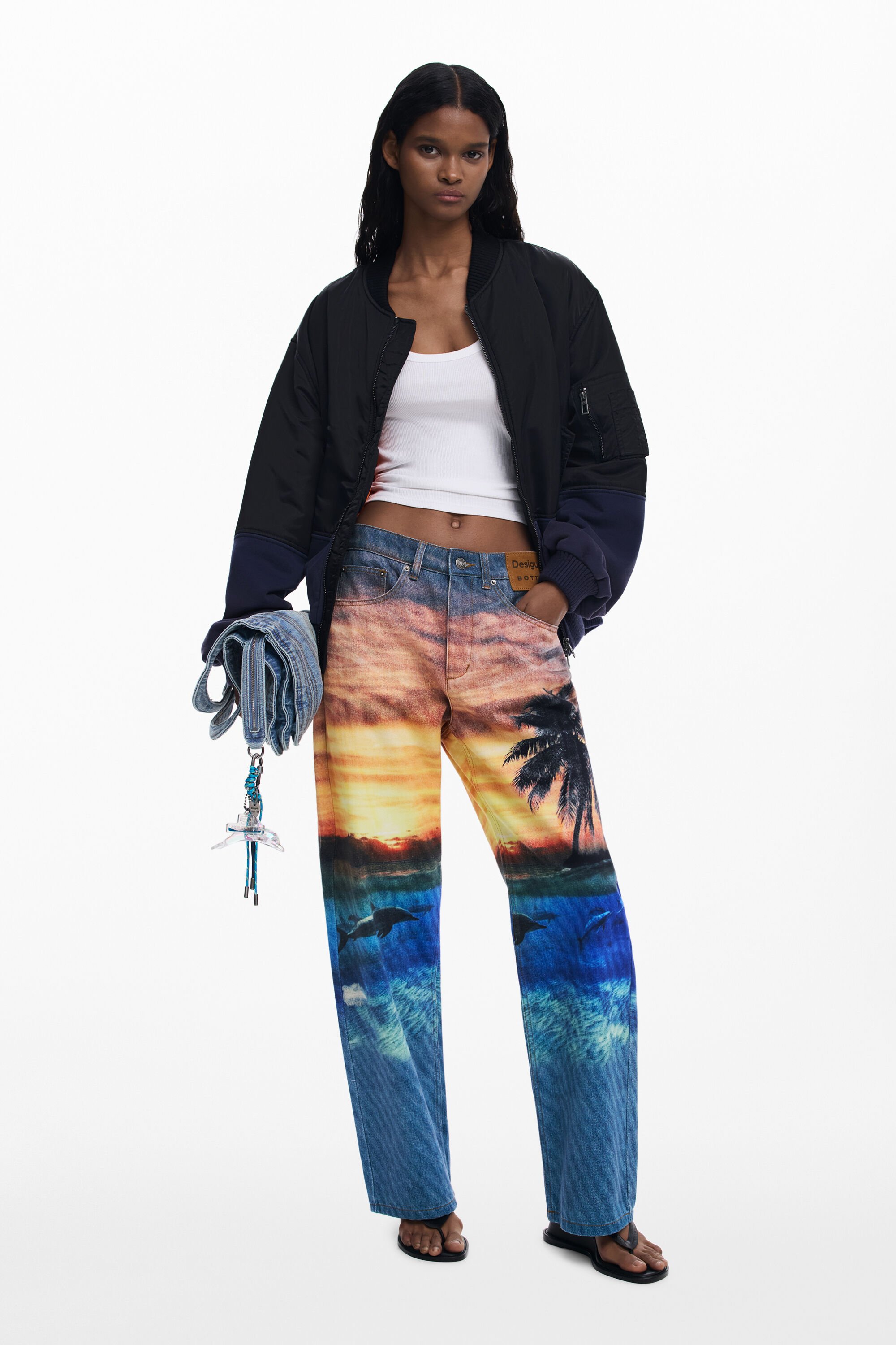 Zonsondergang jeans