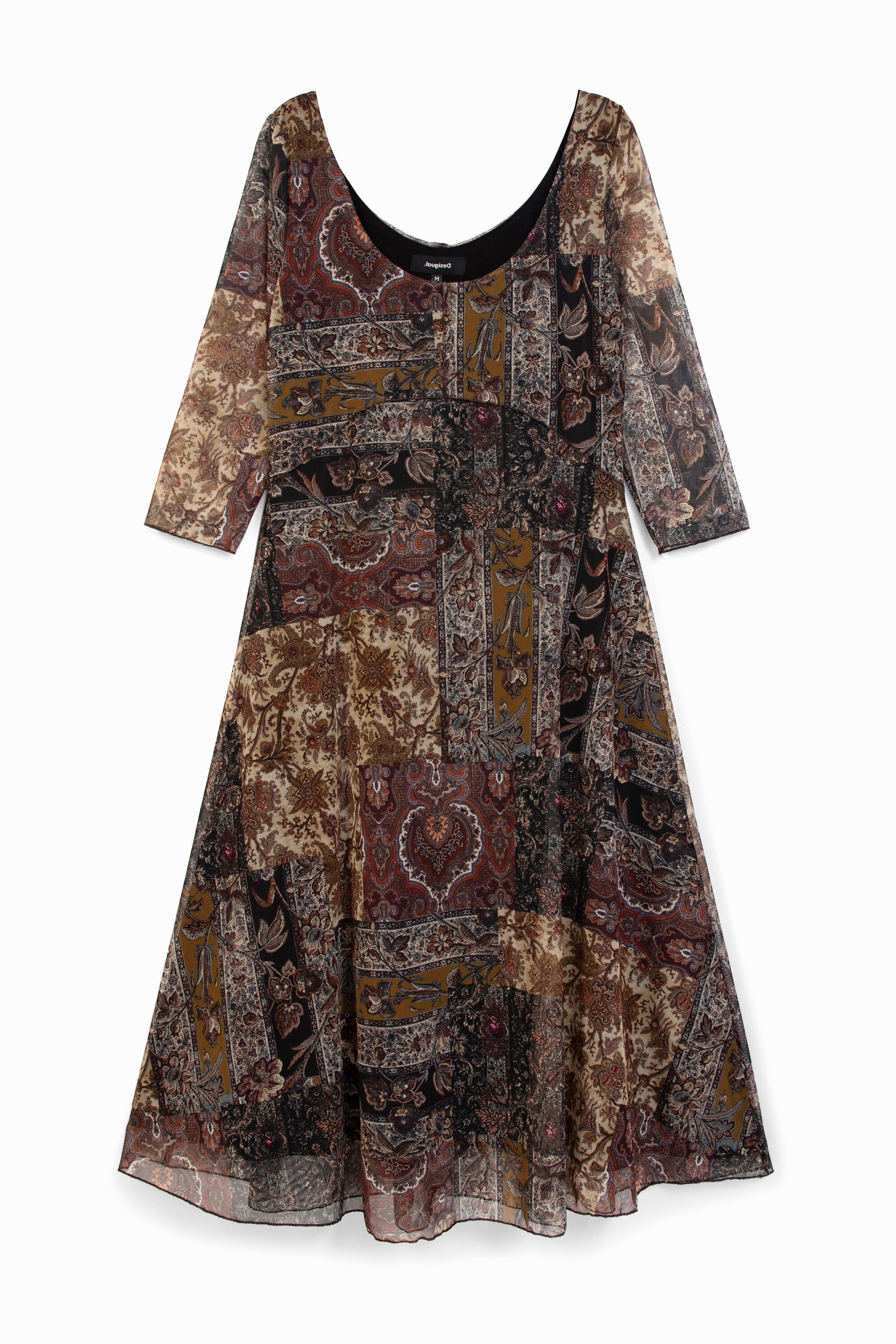 Ausgestelltes Boho-Kleid
