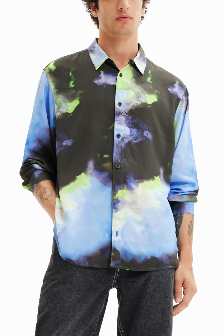 Camisa fluida manga larga | Desigual