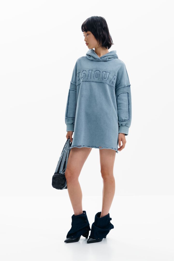 Vestit curt dessuadora | Desigual