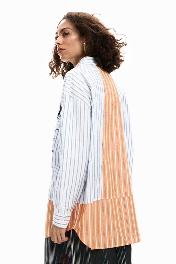 Camisa larga rayas | Desigual