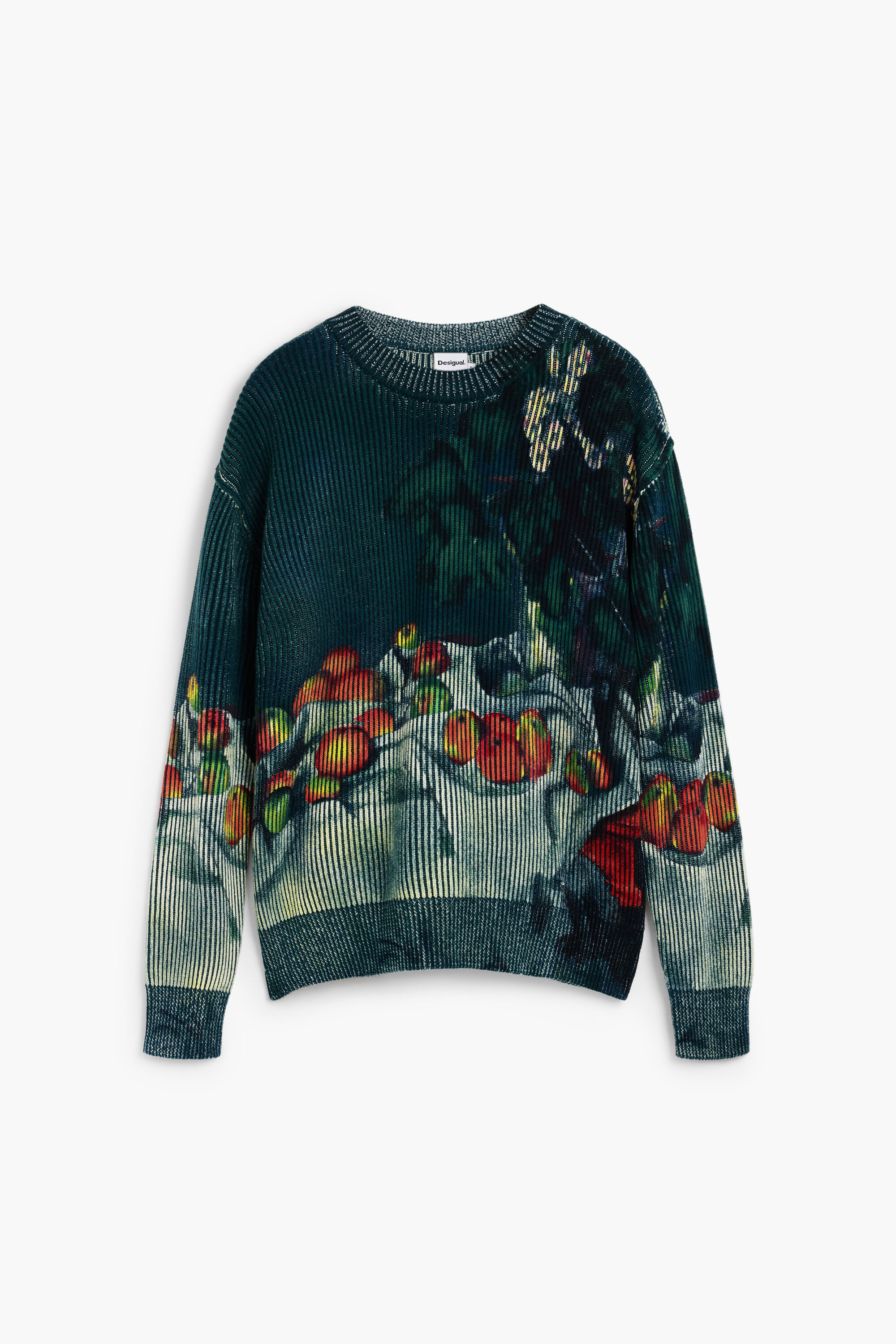 Pull nature morte texture - Desigual - Modalova