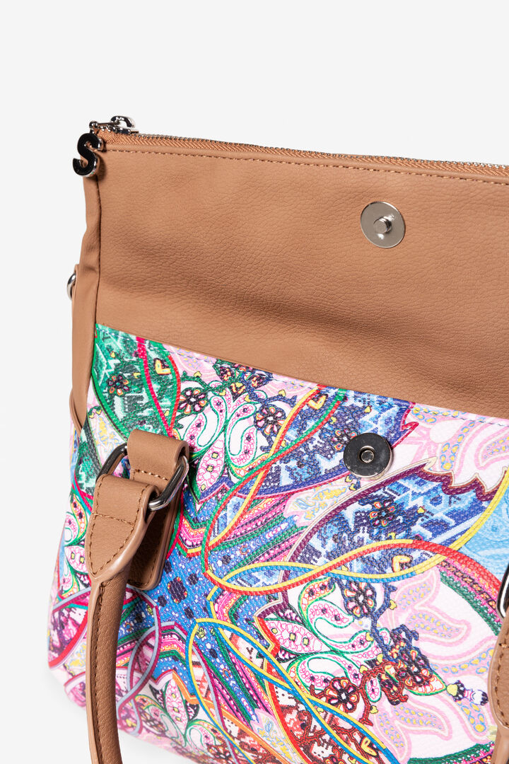 Two-Handle Bag Mexican cards Loverty | Desigual