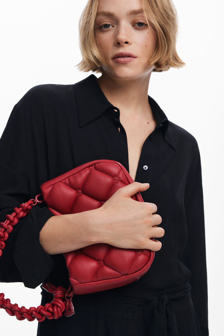 Bolso acolchado pequeño | Desigual