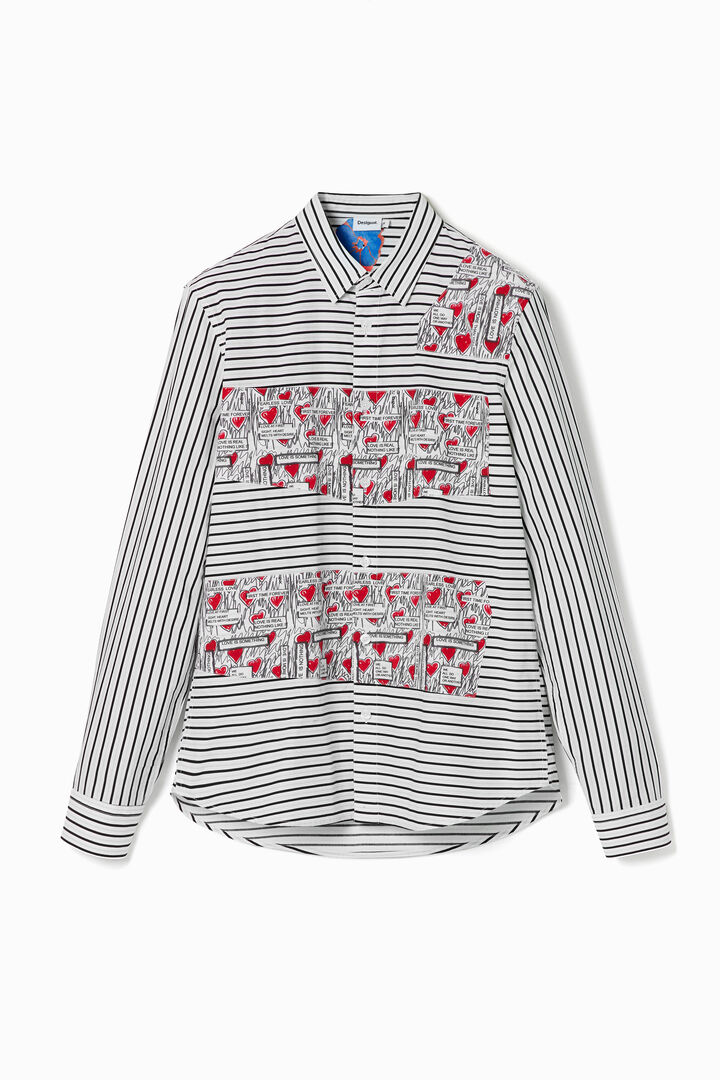 Striped love shirt