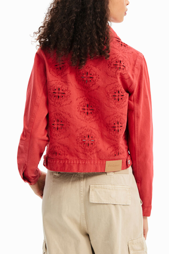 Chaqueta vaquera troquelada | Desigual