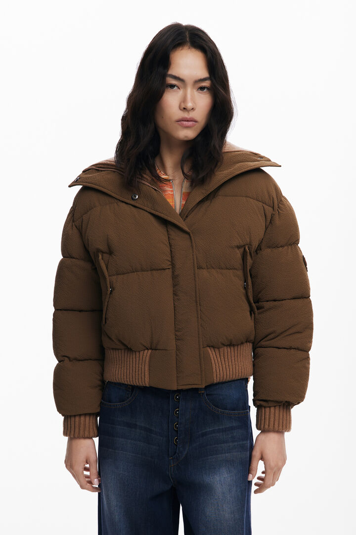Chaqueta acolchada estilo bomber