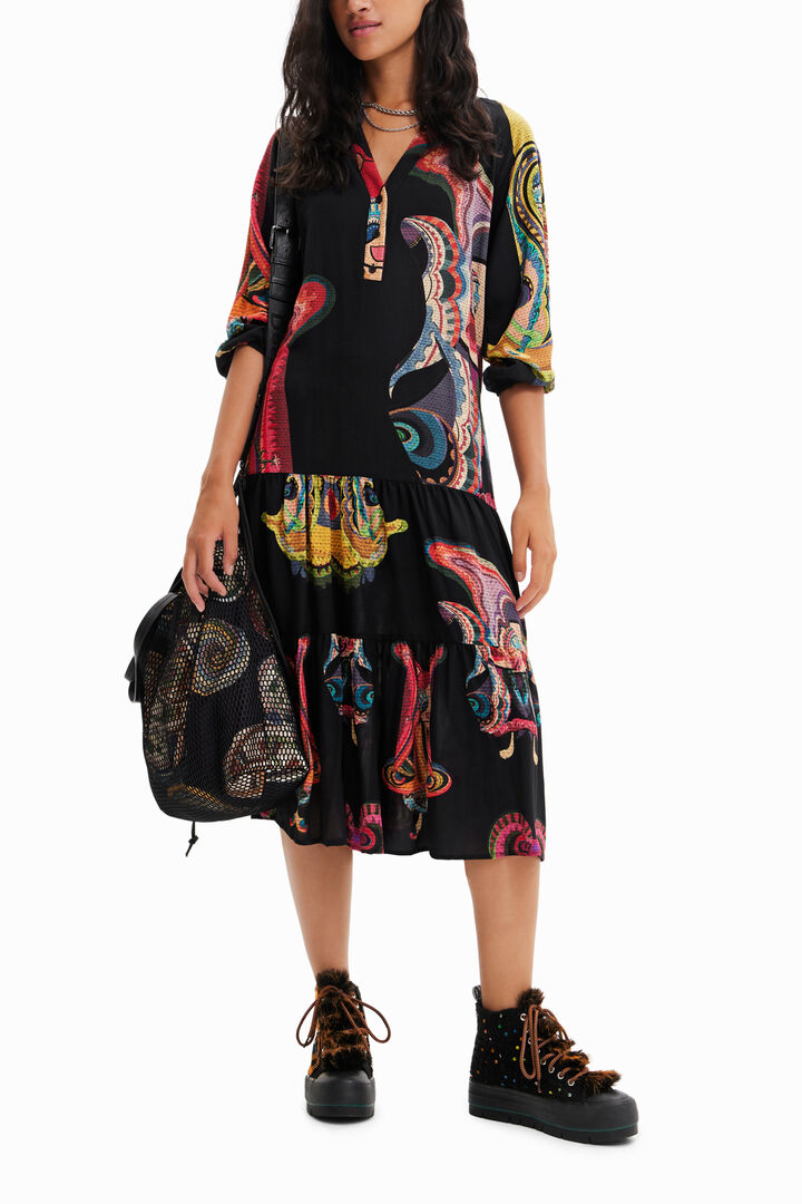 Abito lungo M. Christian Lacroix | Desigual
