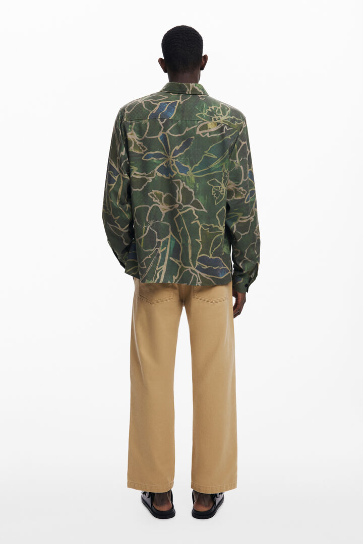 Chemise à manches longues forêt | Desigual