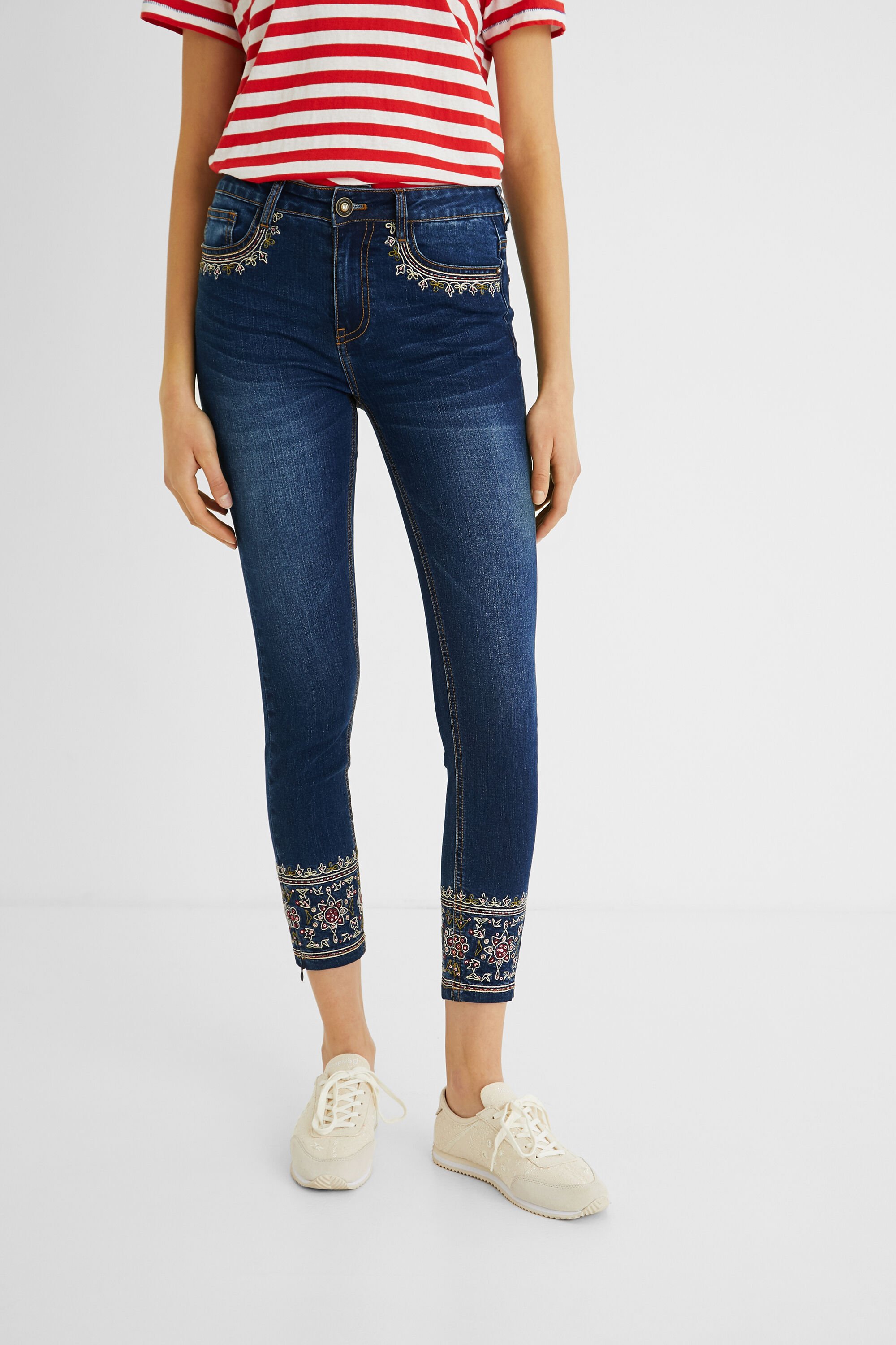 Desigual exotic jeans cheap