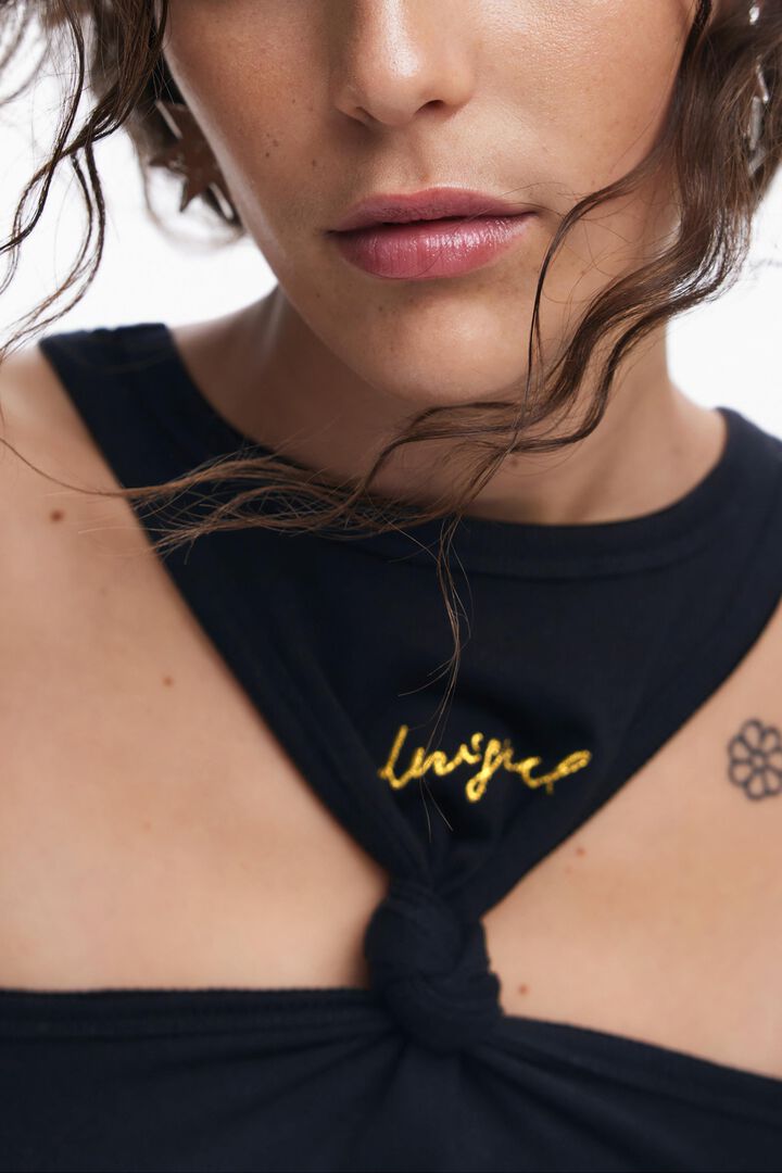 Knotted T-shirt