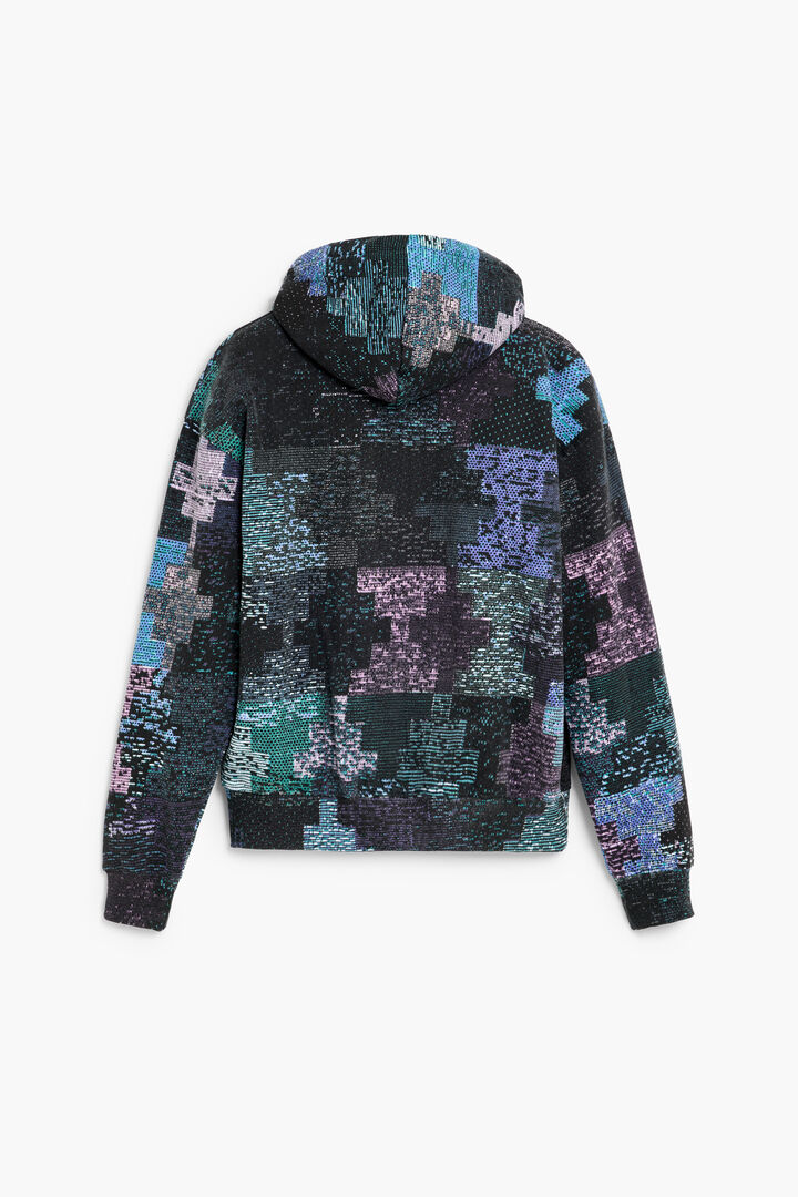 printed cotton sweatshirt
