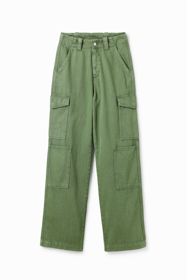 Long cargo trousers | Desigual