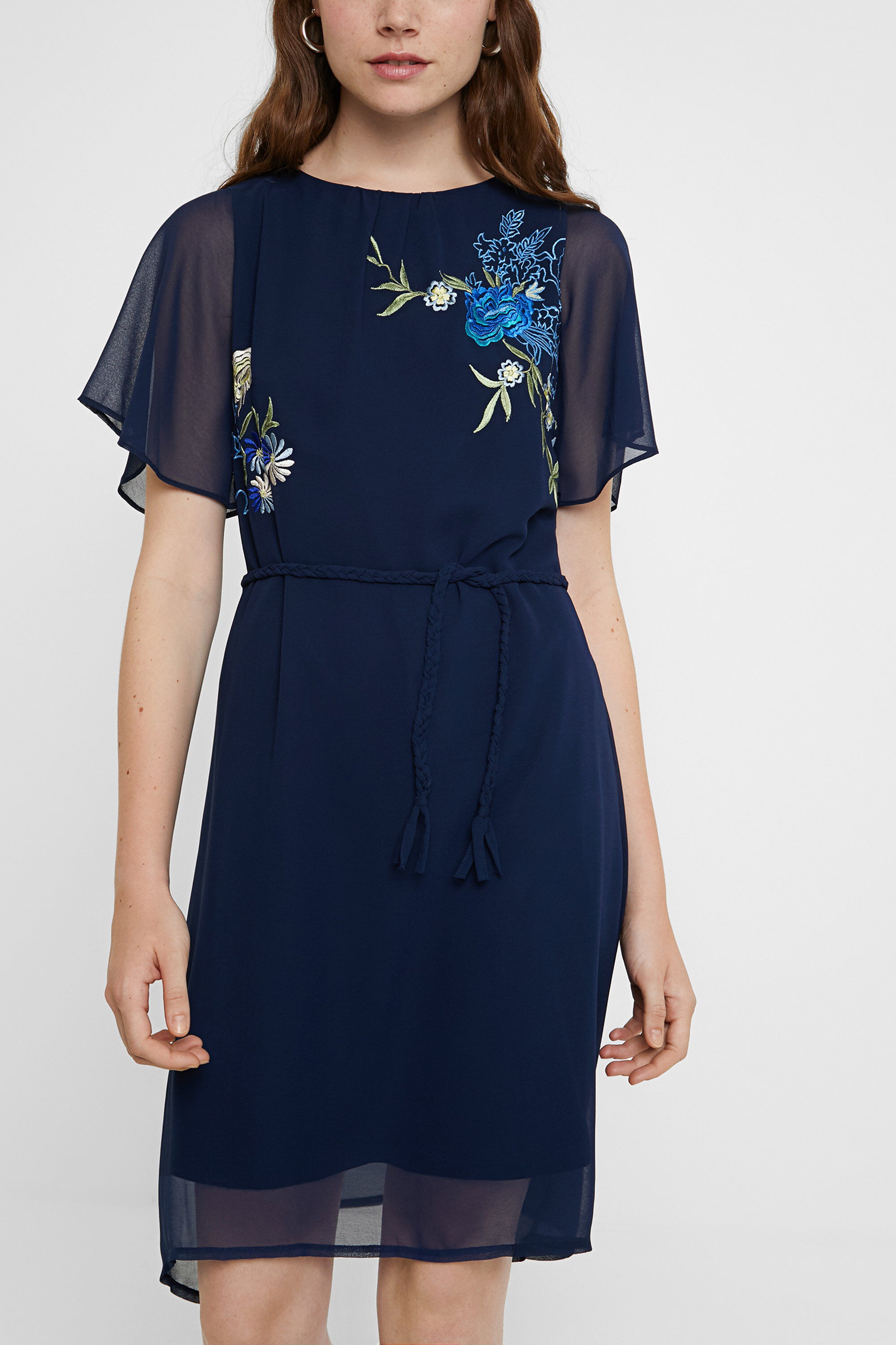 花柄 Aラインワンピース | Desigual.com