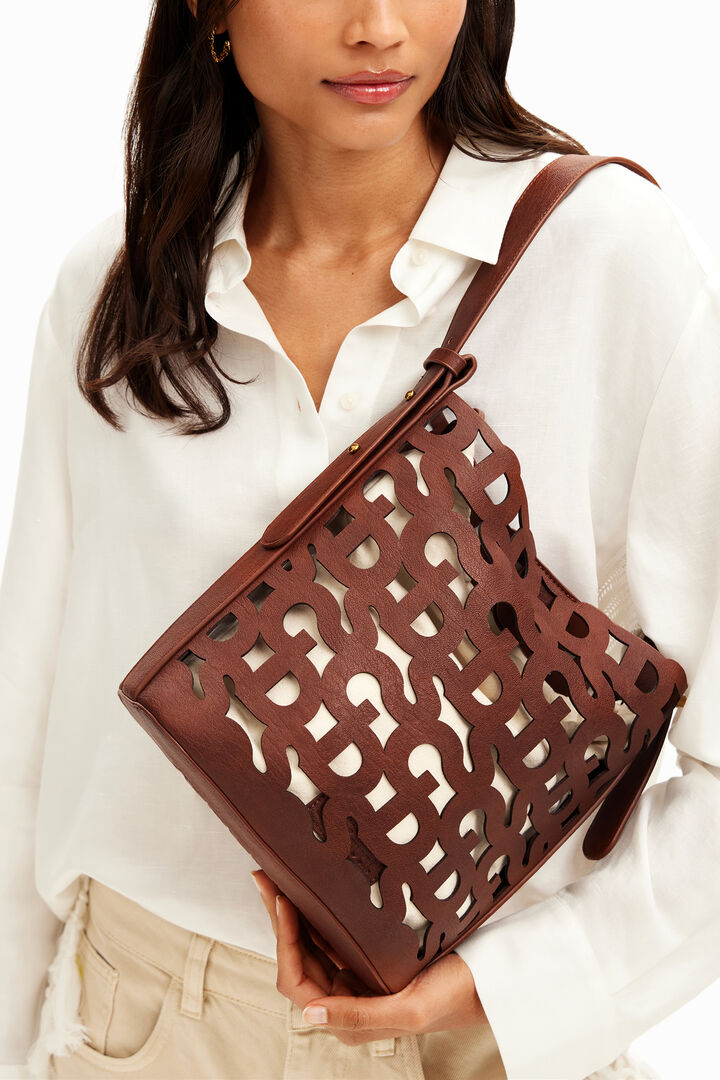 カットアウトのSバスケット | Desigual