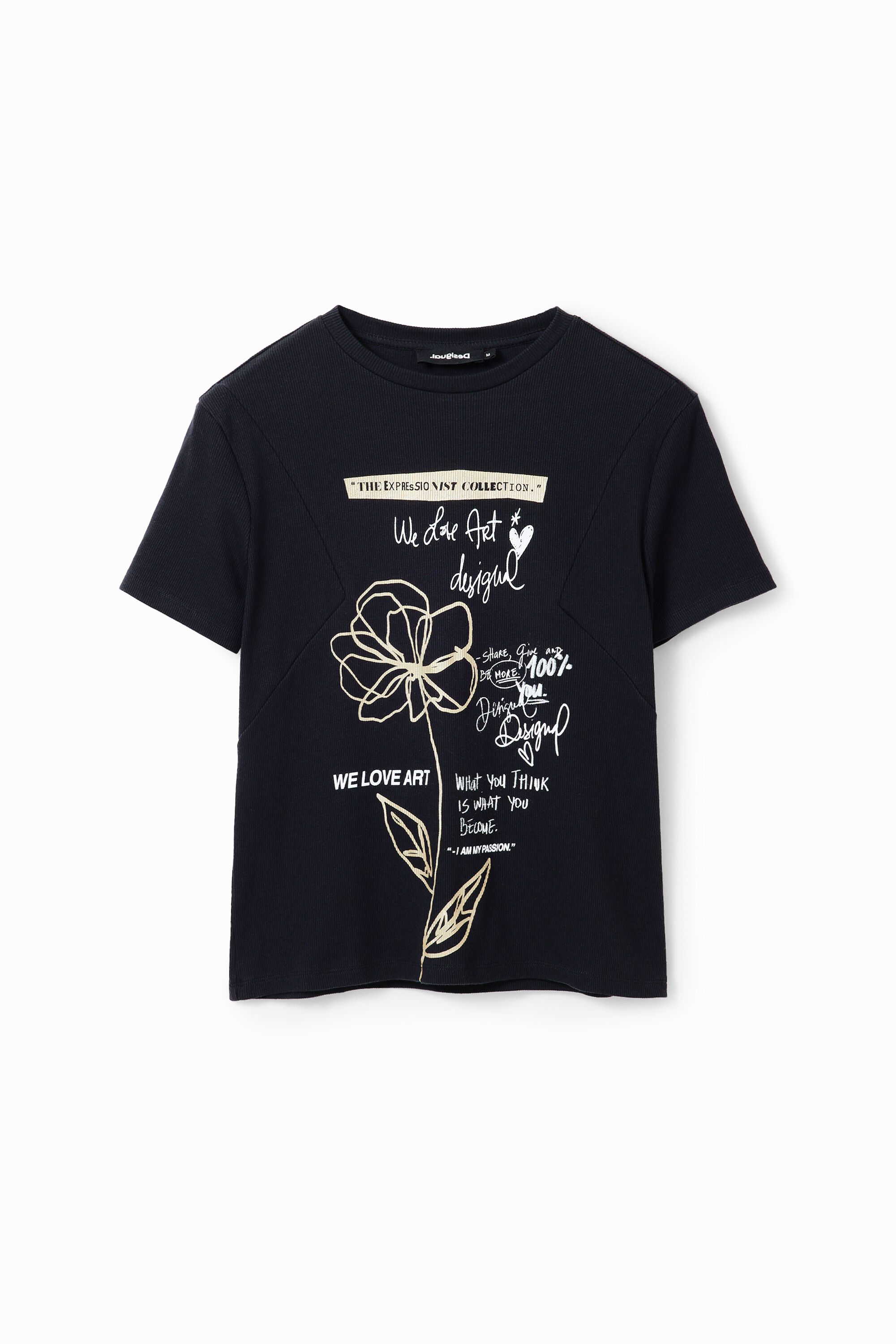 T-Shirt Blume Messages
