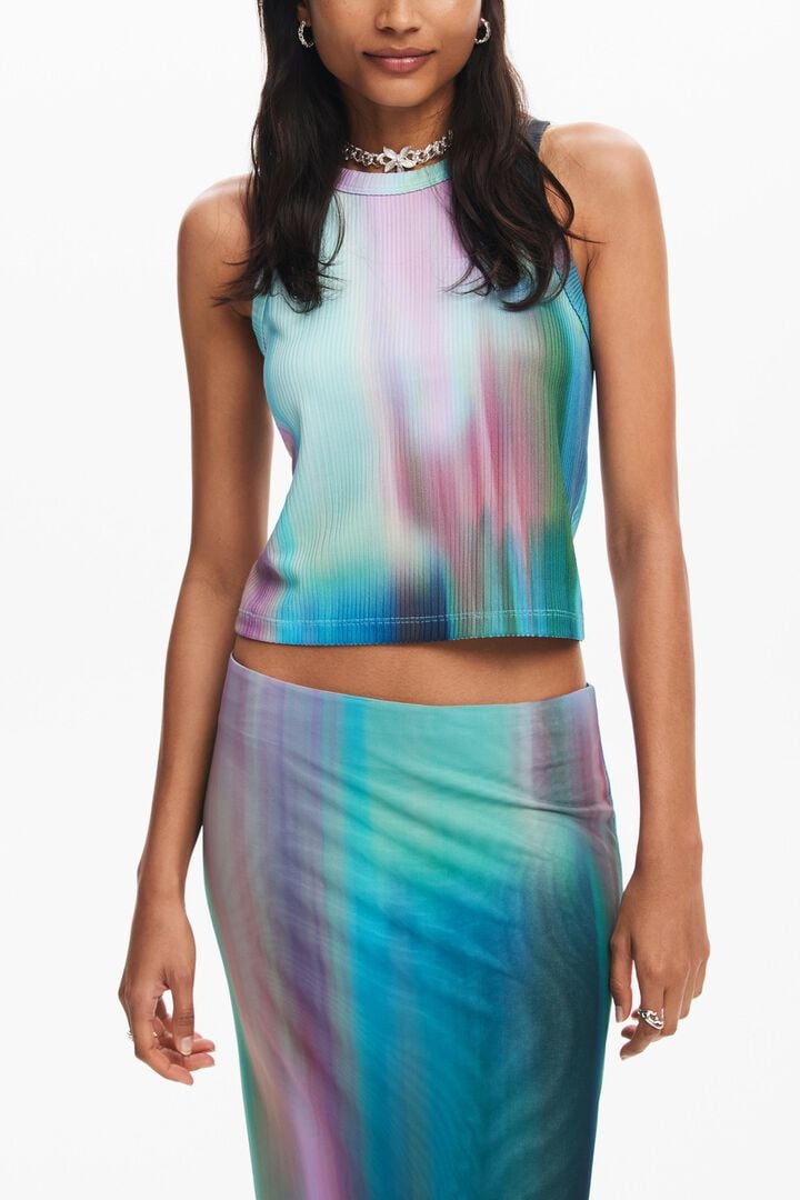 Faded effect T-shirt | Desigual