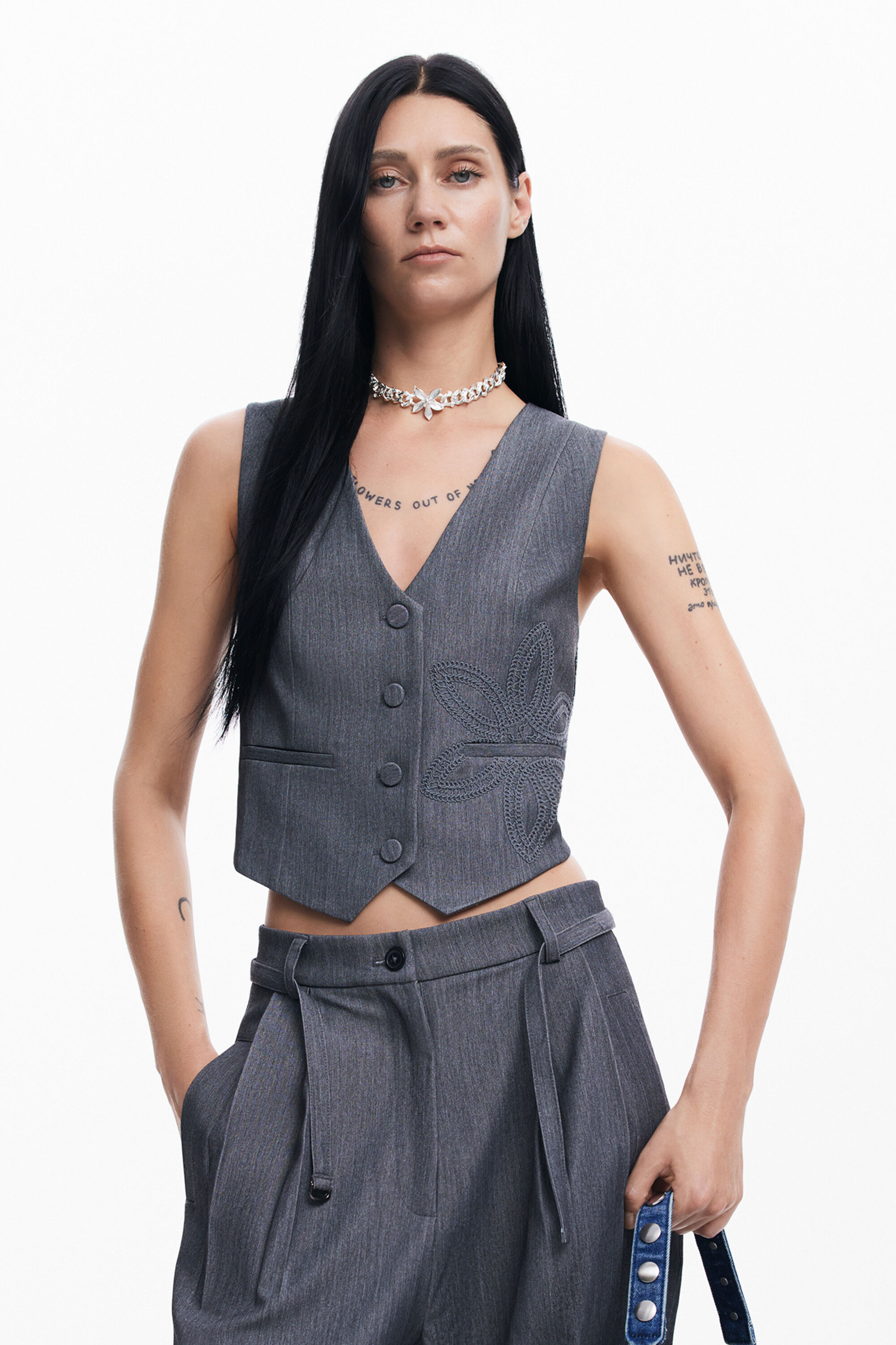 Gilet tailleur pour femme I Desigual