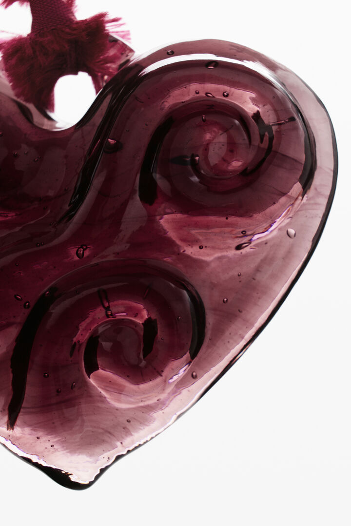 Large crystal heart pendant Zalio | Desigual