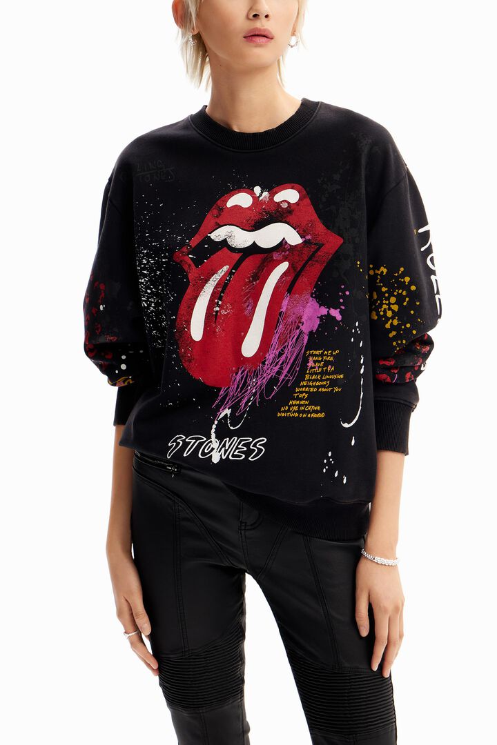 Sweatshirt splatter The Rolling Stones | Desigual